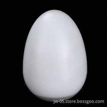 Tumbler Egg-shaped LED Color Light with 220mAh Battery Capacity